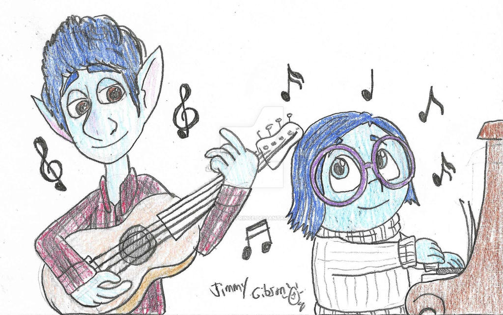 Making music with Ian and Sadness by CelmationPrince on DeviantArt