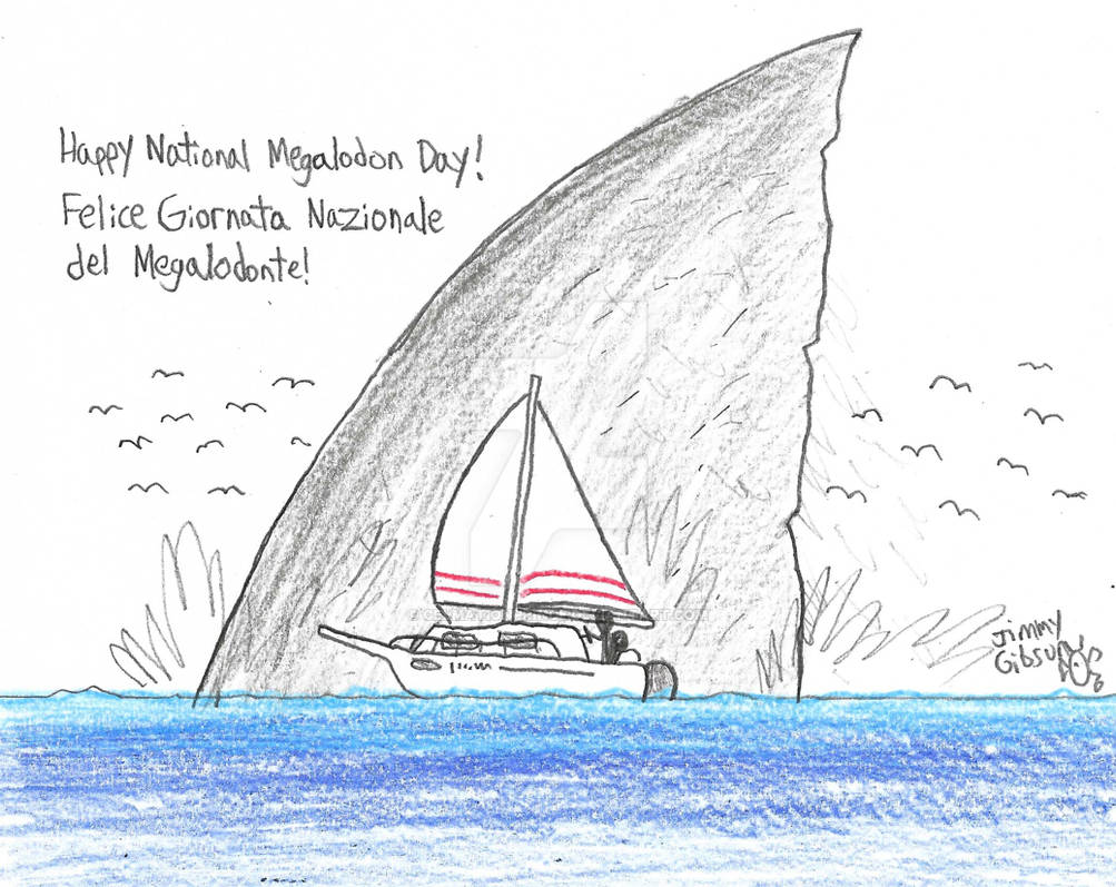 Happy National Megalodon Day 2023! by CelmationPrince on DeviantArt