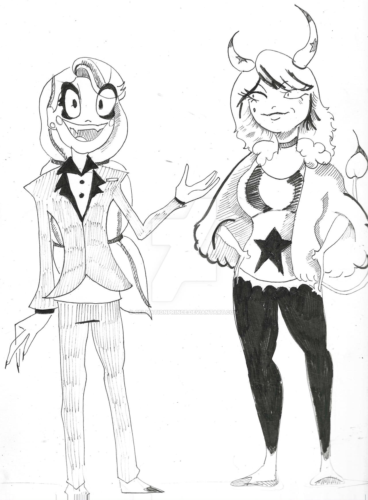 Charlie and Verosika - by Molly Harrington by CelmationPrince on DeviantArt