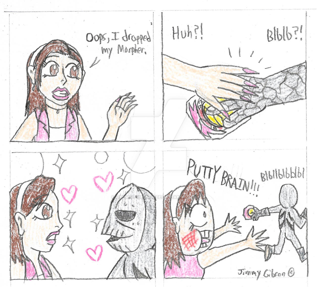 a Putty in her Hands by CelmationPrince on DeviantArt