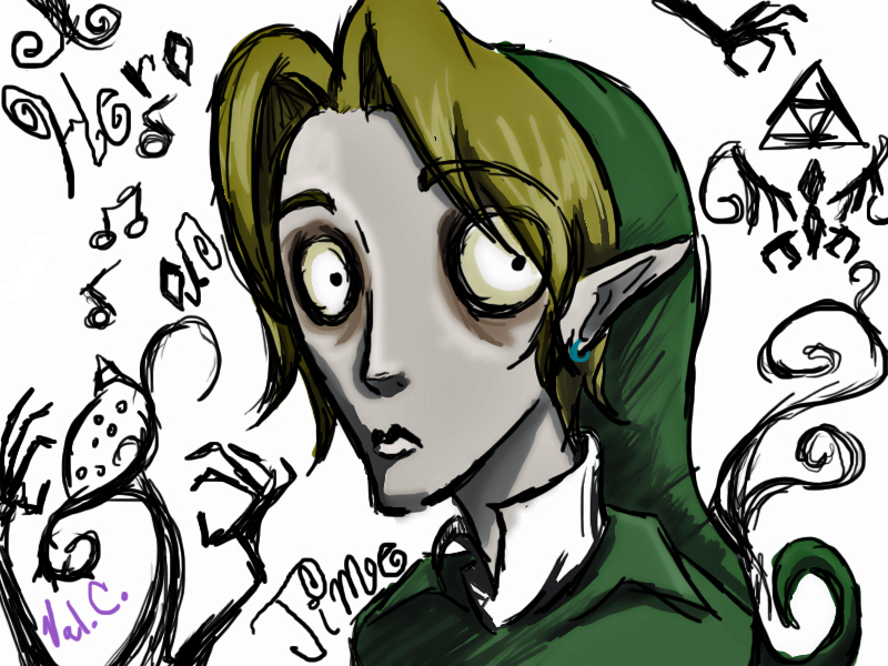 Link meets Tim Burton