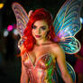 Winx Club fairy wearing latex 101