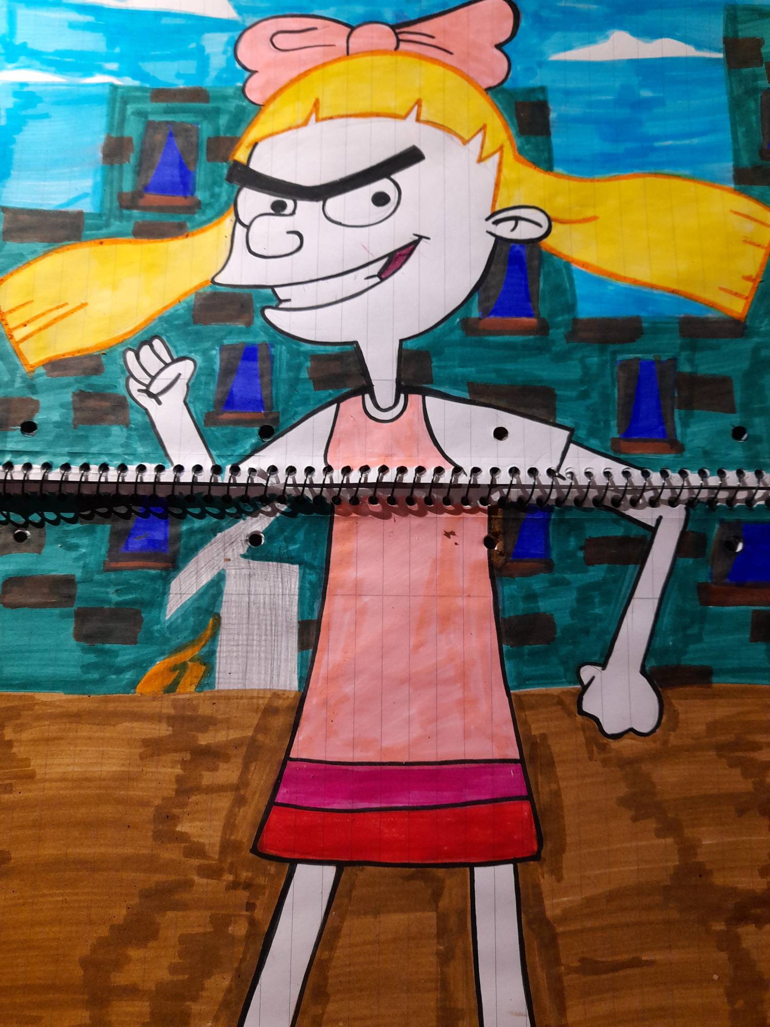 Hey arnold helga by gikhjoo on DeviantArt