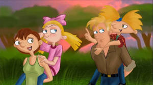 Hey arnold helga  stalla und maliles 