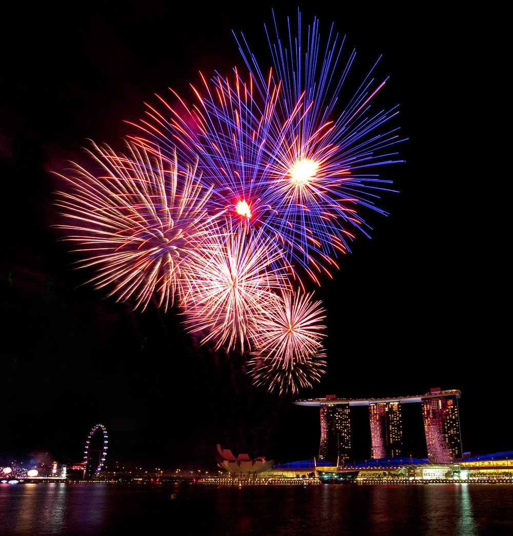 Marina Bay Sands Fireworks2