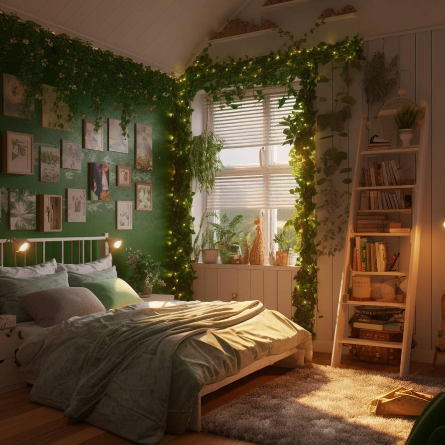 Cottagecore decor style teen room by Aestheticroomdecor on DeviantArt