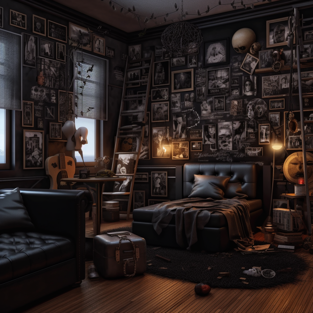 Dark Academia decor style teen room by Aestheticroomdecor on DeviantArt
