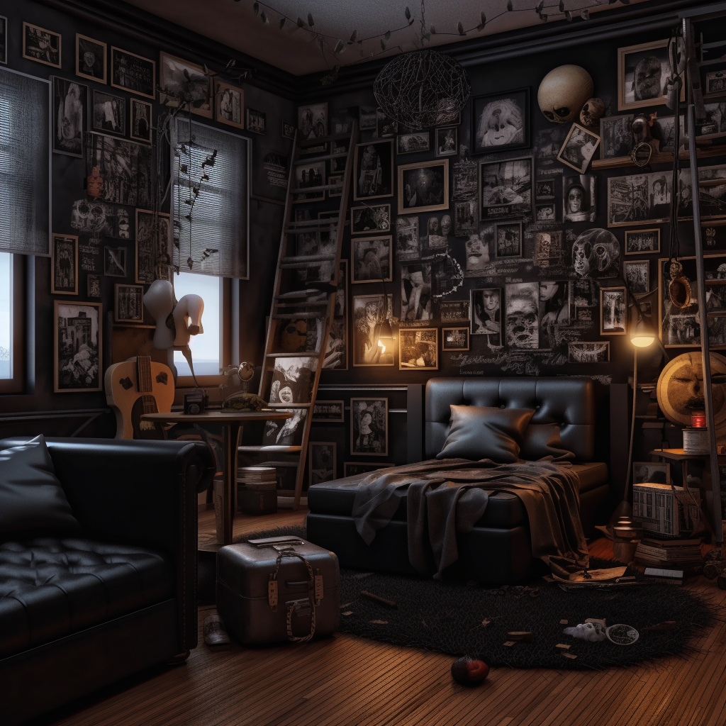 Dark Academia decor style teen room by Aestheticroomdecor on ...