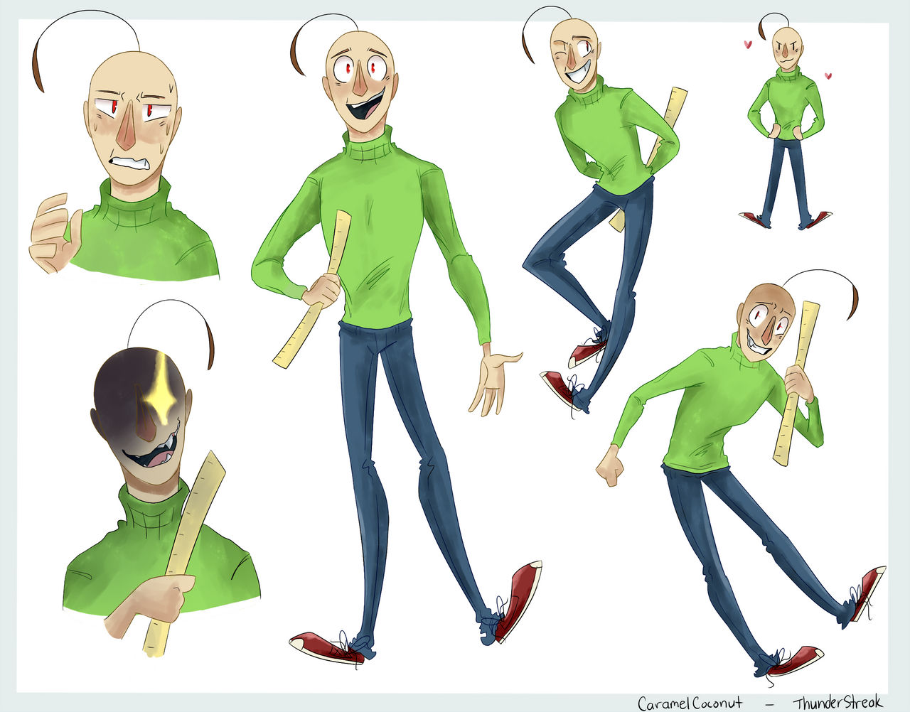 Baldi Fanart (Baldi's Basics) by CaramelCoconut on DeviantArt