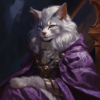 [OPEN] anthro furry Kitty royalty catgirl ADOPT