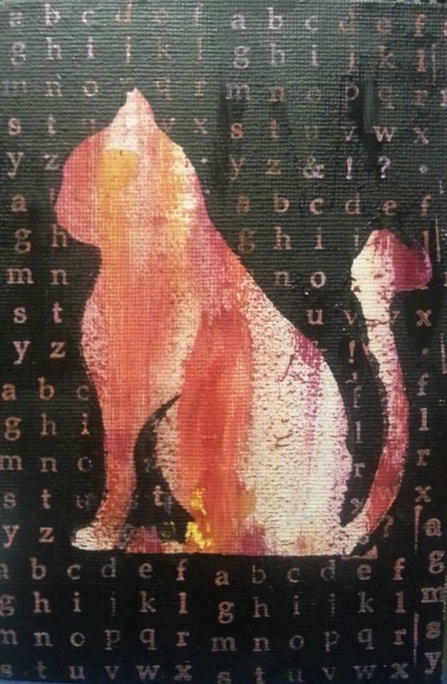 Crazy Cat Lady Painting by devinecqui Crazy Cat Lady Painting by devinecqui