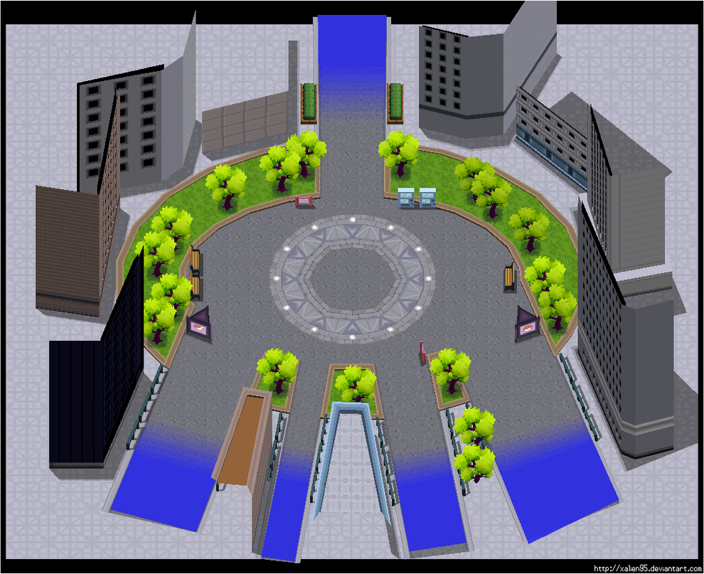 Castelia City by xAlien95 on DeviantArt