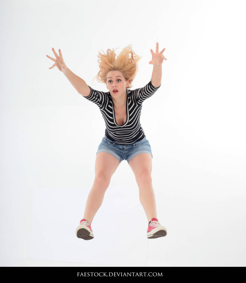 Jumping - Action Pose Reference 15 by faestock on DeviantArt