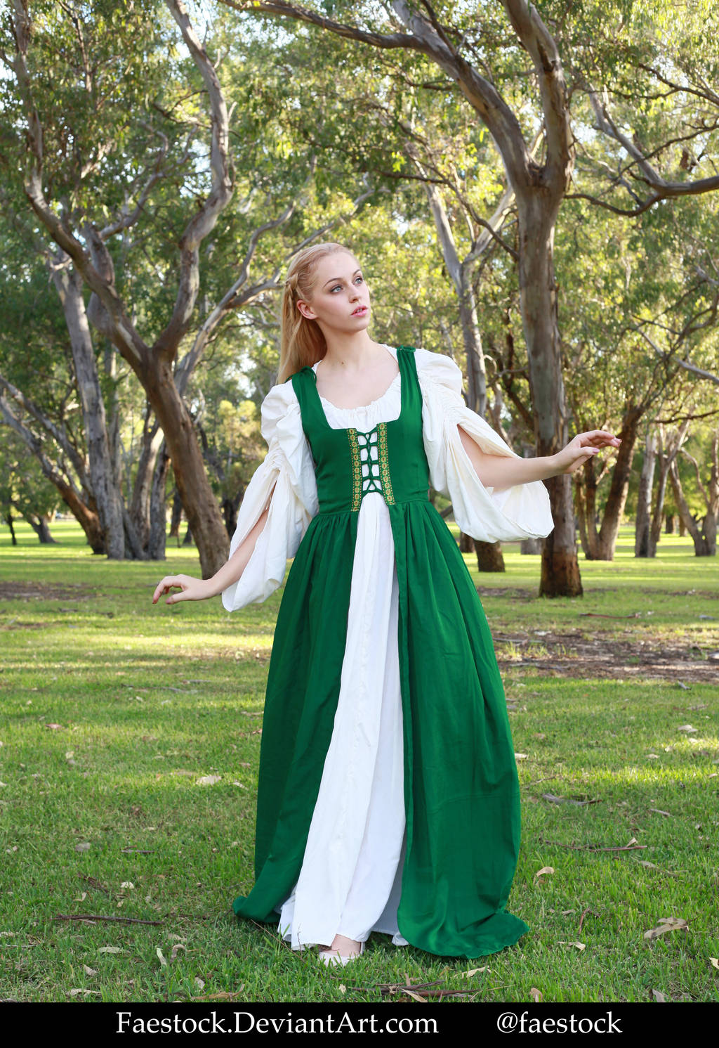 Forest maiden - Stock Model Reference 37 by faestock