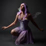 Purple Fairy - Full length pose reference photo 3