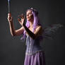 Purple Fairy - Full length pose reference photo 1