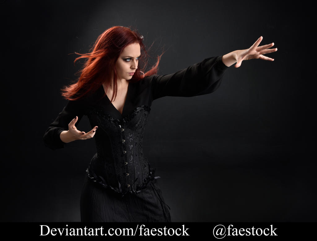 Witch - Fantasy Model Stock Photo Reference 13