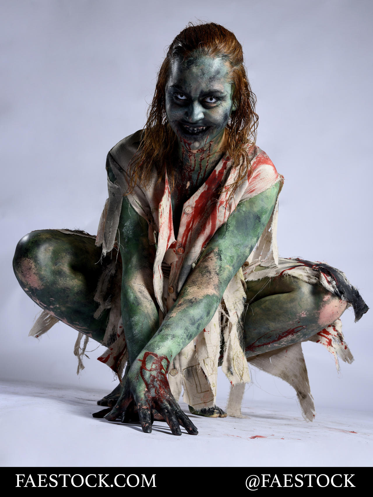Zombie Monster - Halloween model stock reference 5