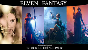 Elven Fantasy - Stock Model Pose Reference Pack