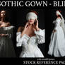 Gothic Gown - Stock Model Pose Reference Pack