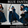 Blue Fantasy Adventure - Stock model reference