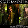 Fantasy Forest Maiden - Stock Model Reference Pack