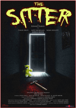 THE SITTER (2017) Horror Film Poster