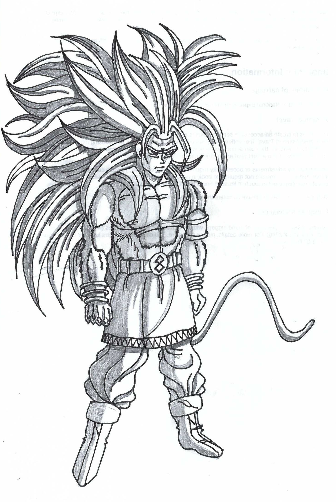 Ssj5 Drawing Son Goku SSJ5 - Ready For Battle by Phantom-Preet on DeviantArt