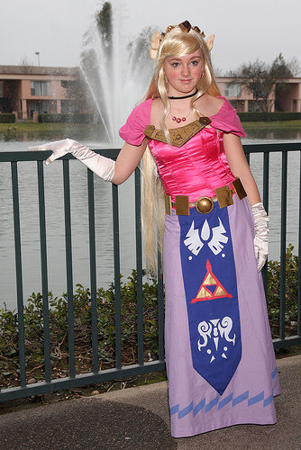 Zelda at the con 1