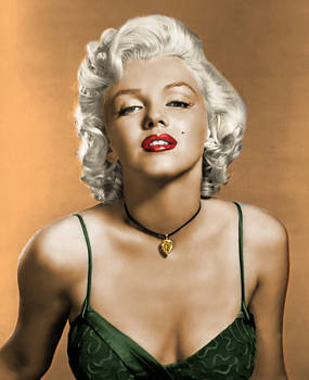 Marilyn Monroe colorization