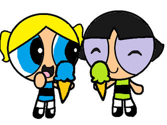 bubbles and Buttercup ice cream