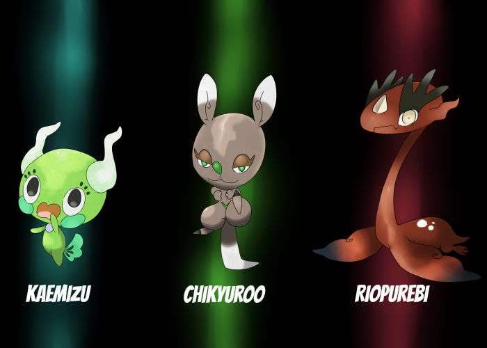 GEN 2 STARTERS REVEALED by Shadesofcool on DeviantArt