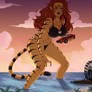 Giantess Tigra - GTS COMMISSION 