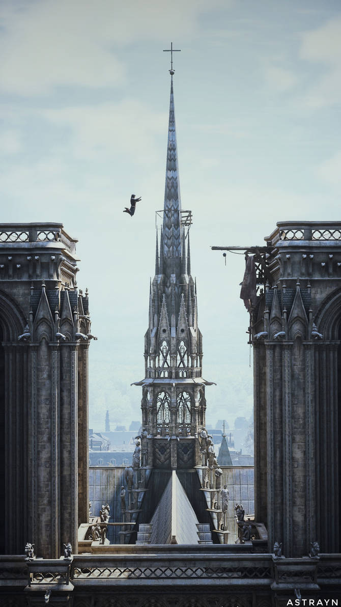 Notre Dame (Assassin's Creed Unity) by astroghost001 on DeviantArt