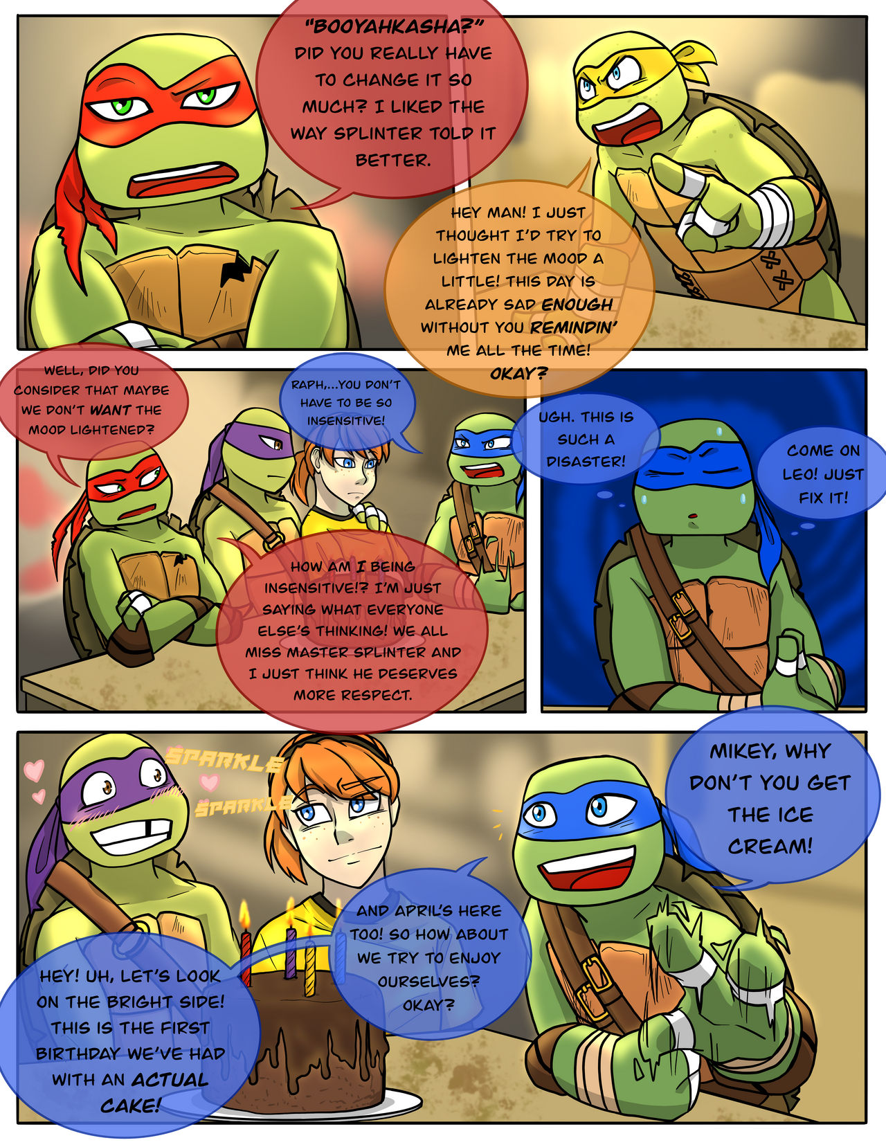 Rotp: tmnt, Page 2 by IndieYuugure on DeviantArt