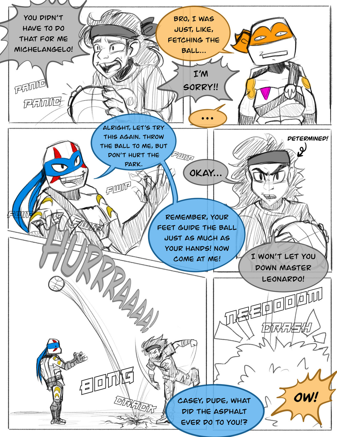 Rotp: tmnt, Page 20 by IndieYuugure on DeviantArt