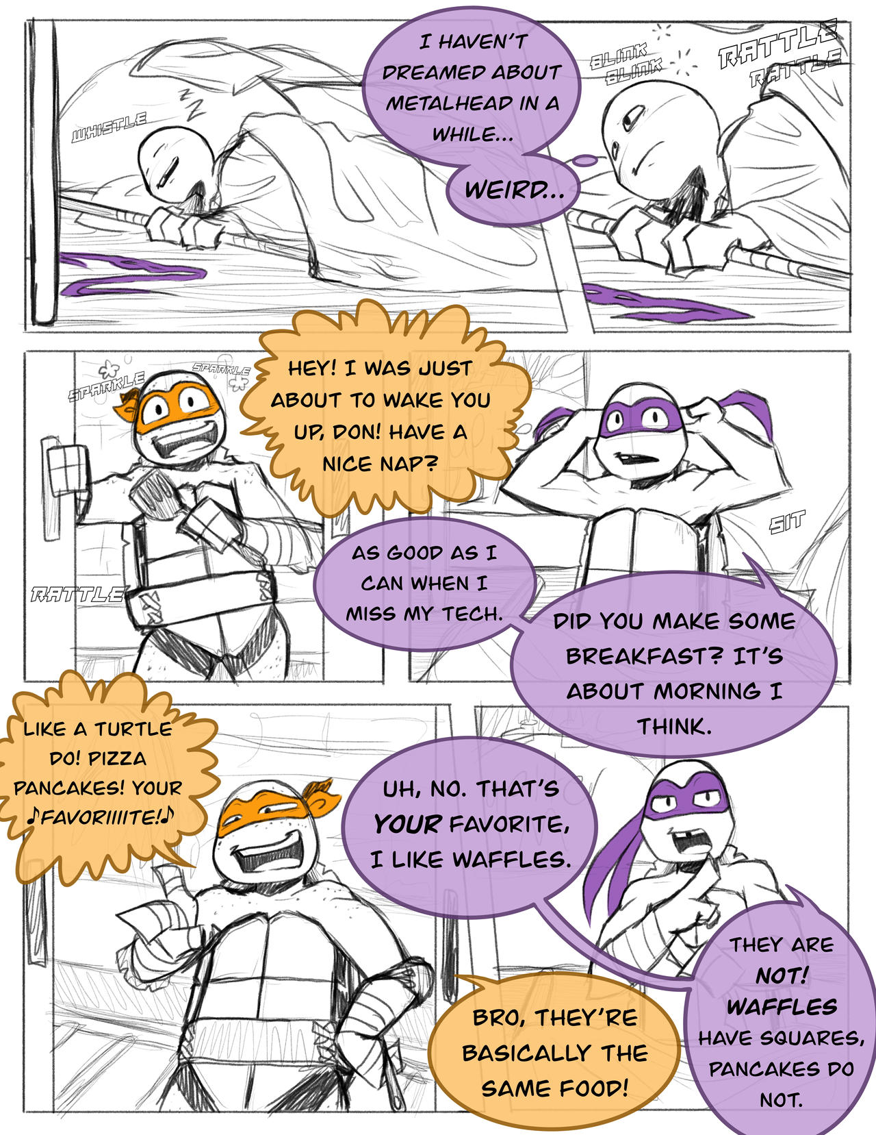 Rotp: tmnt, Page 52 by IndieYuugure on DeviantArt