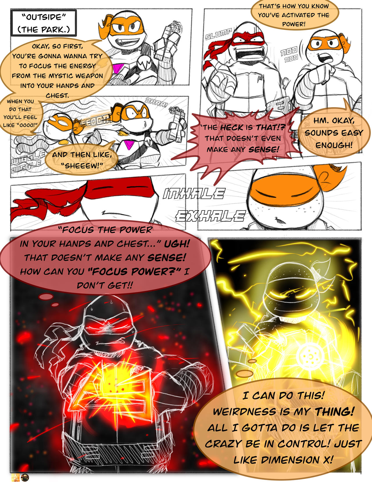 Rotp: tmnt, Page 101 by IndieYuugure on DeviantArt