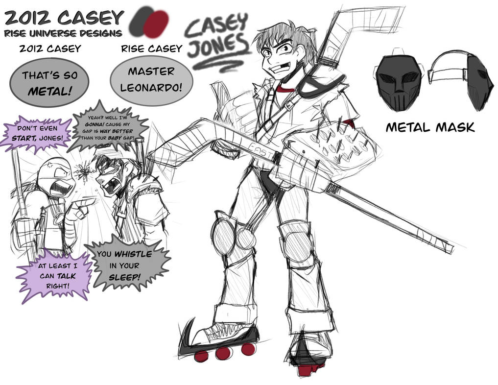 Rotp: tmnt, Rise Universe 2012 Casey Concept Art by IndieYuugure on ...