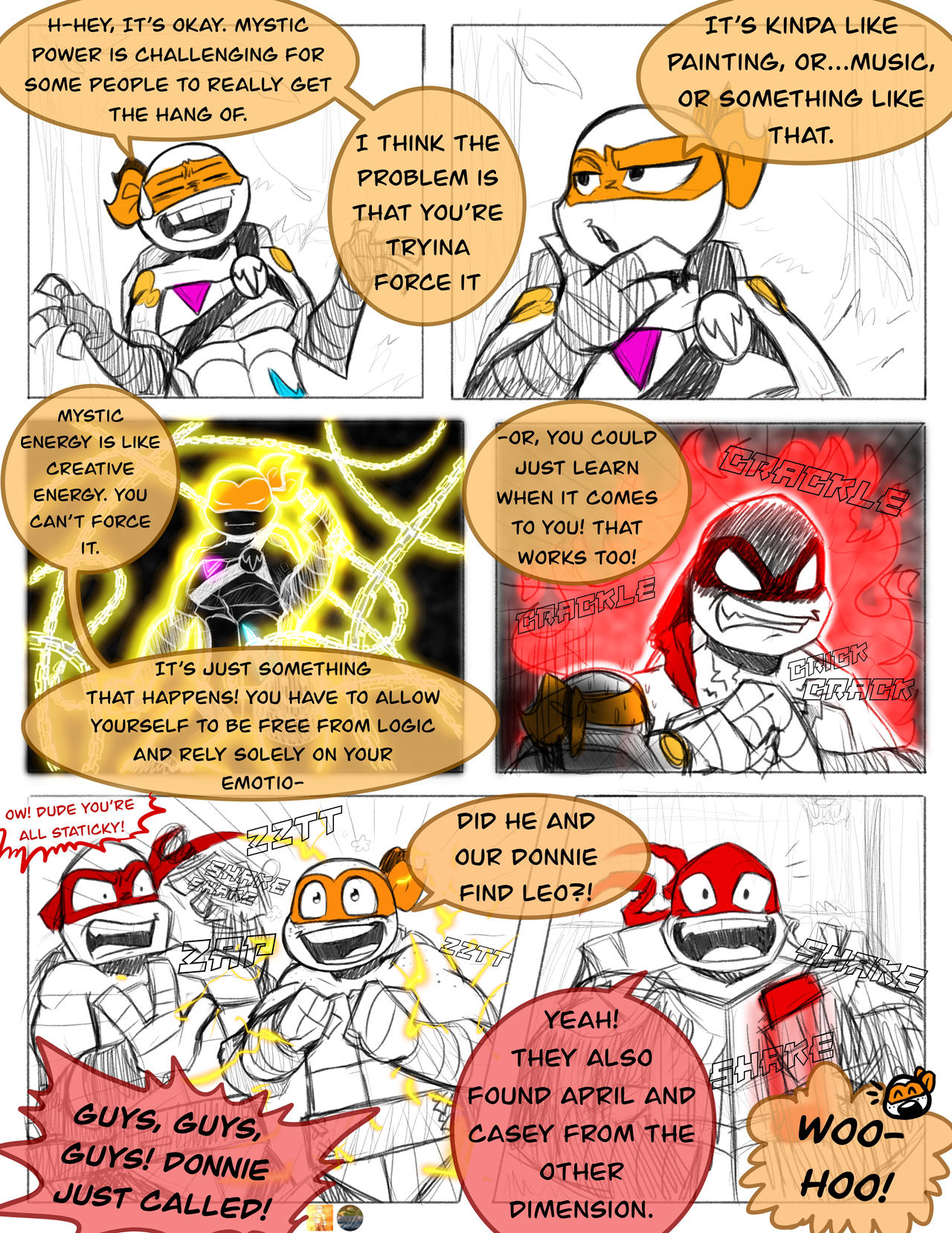 Rotp: tmnt, Page 103 by IndieYuugure on DeviantArt