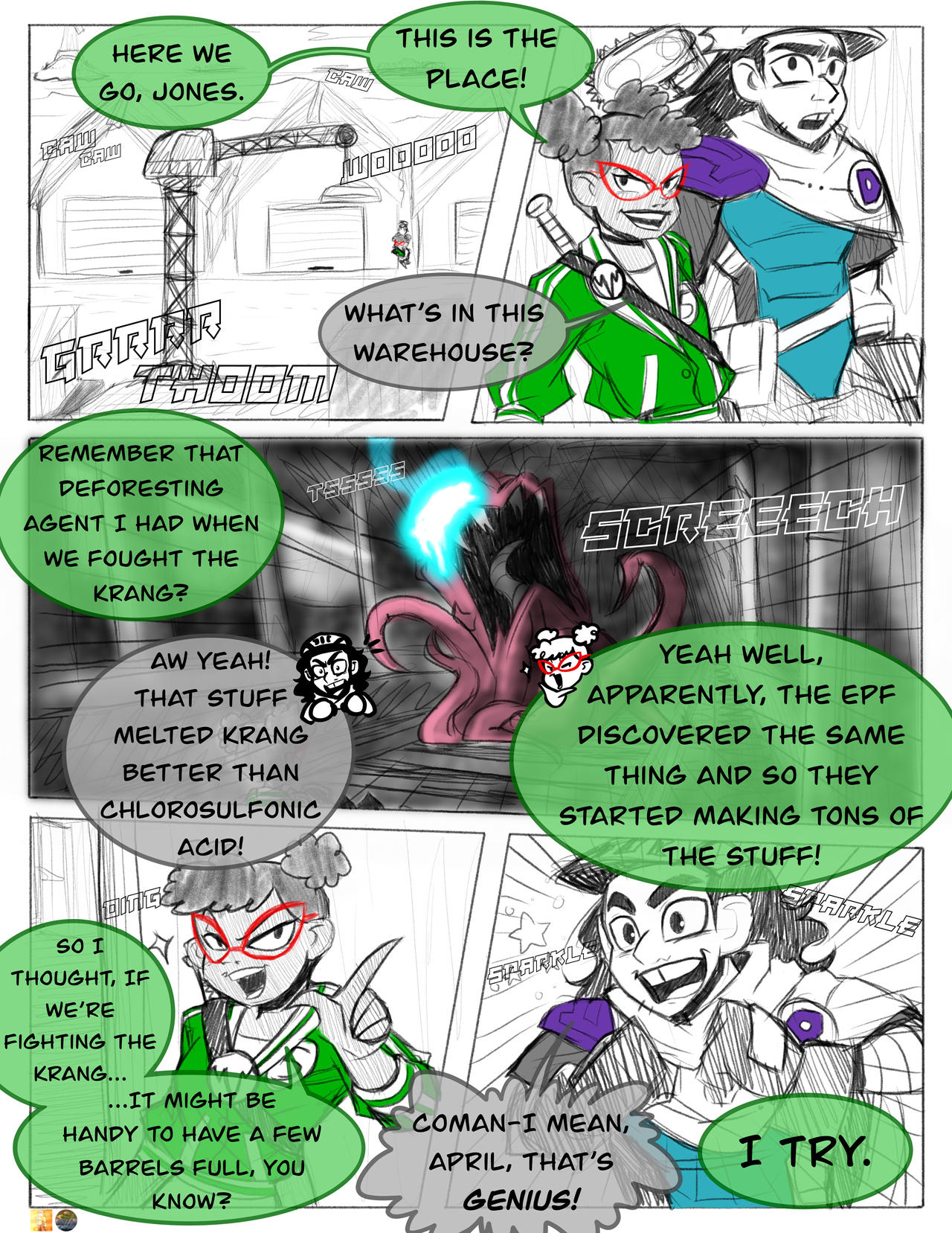 Rotp: tmnt, Page 105 by IndieYuugure on DeviantArt