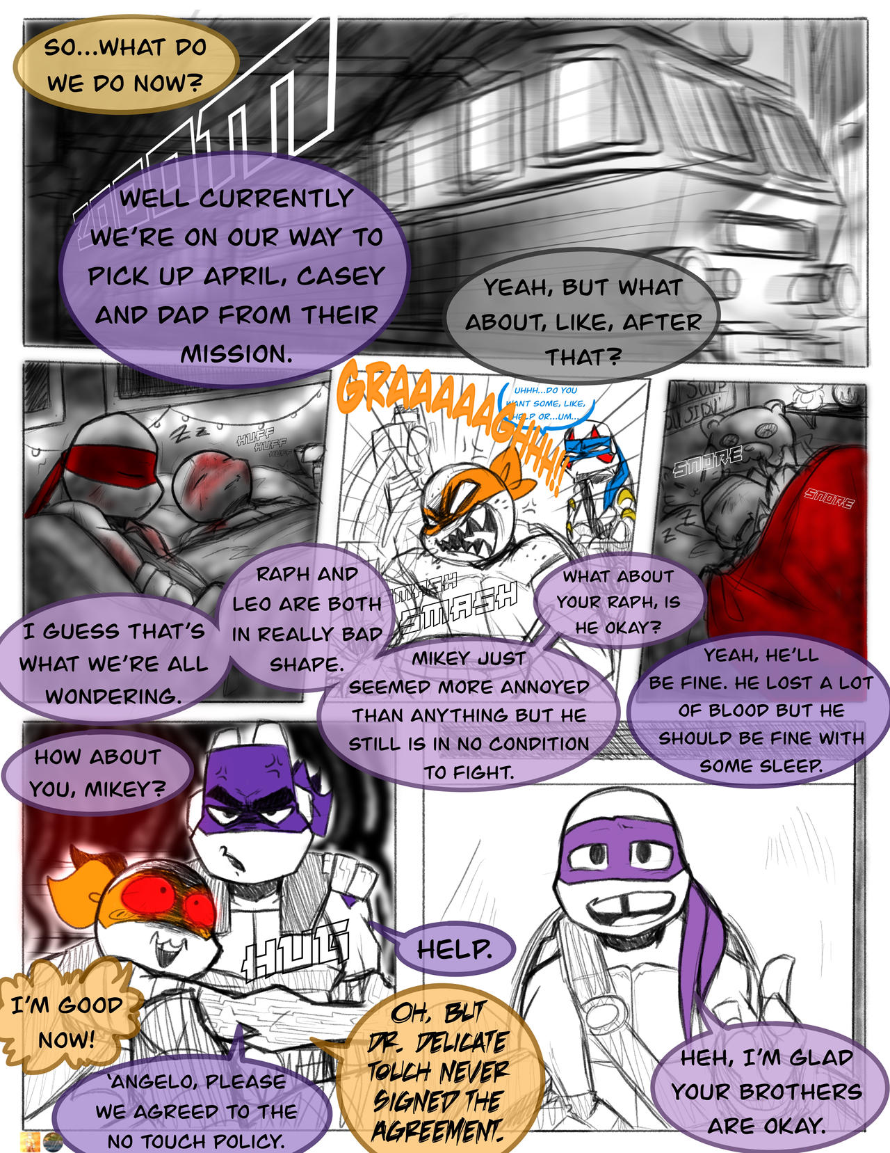 Rotp: tmnt, Page 129 by IndieYuugure on DeviantArt