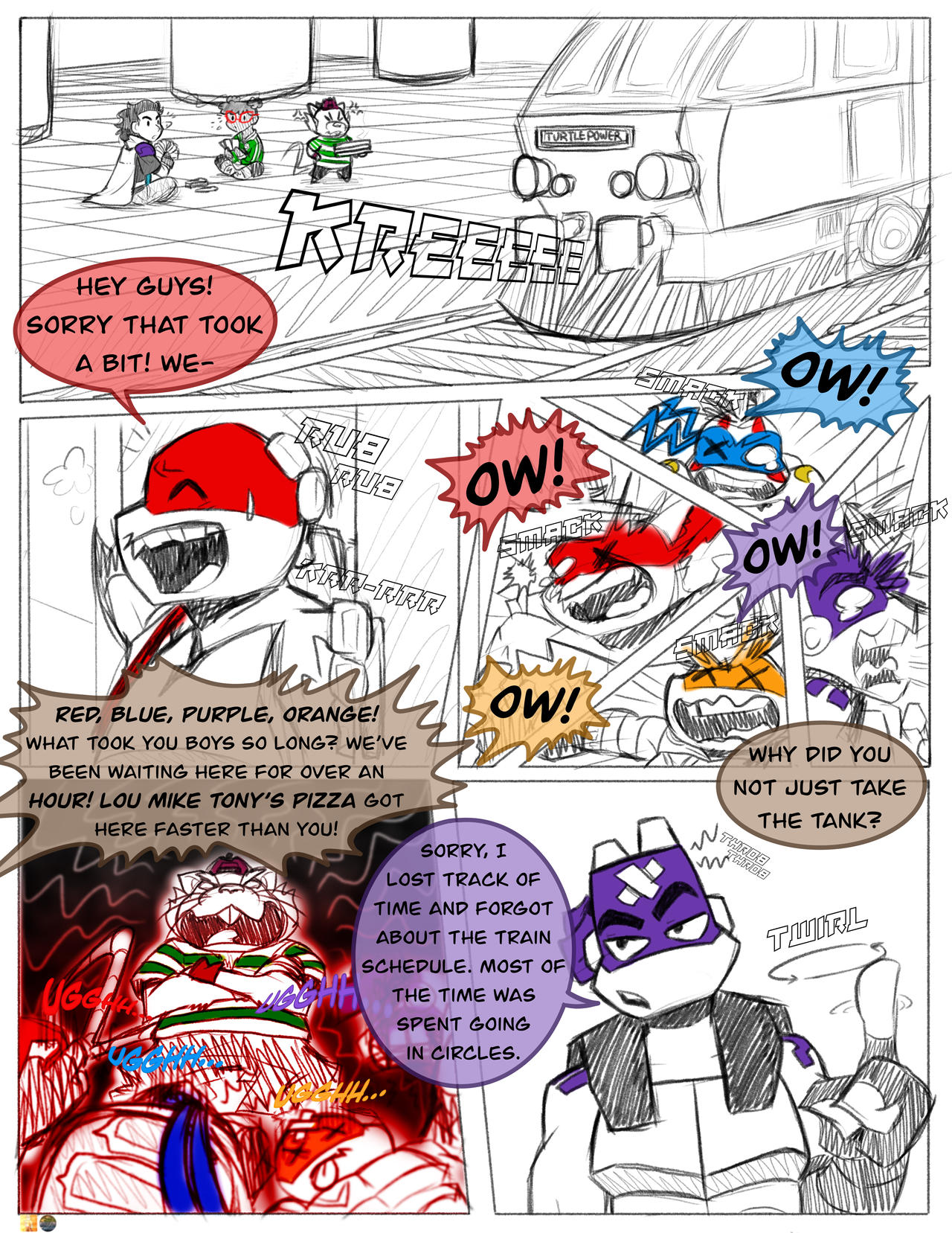 Rotp: tmnt, Page 145 by IndieYuugure on DeviantArt