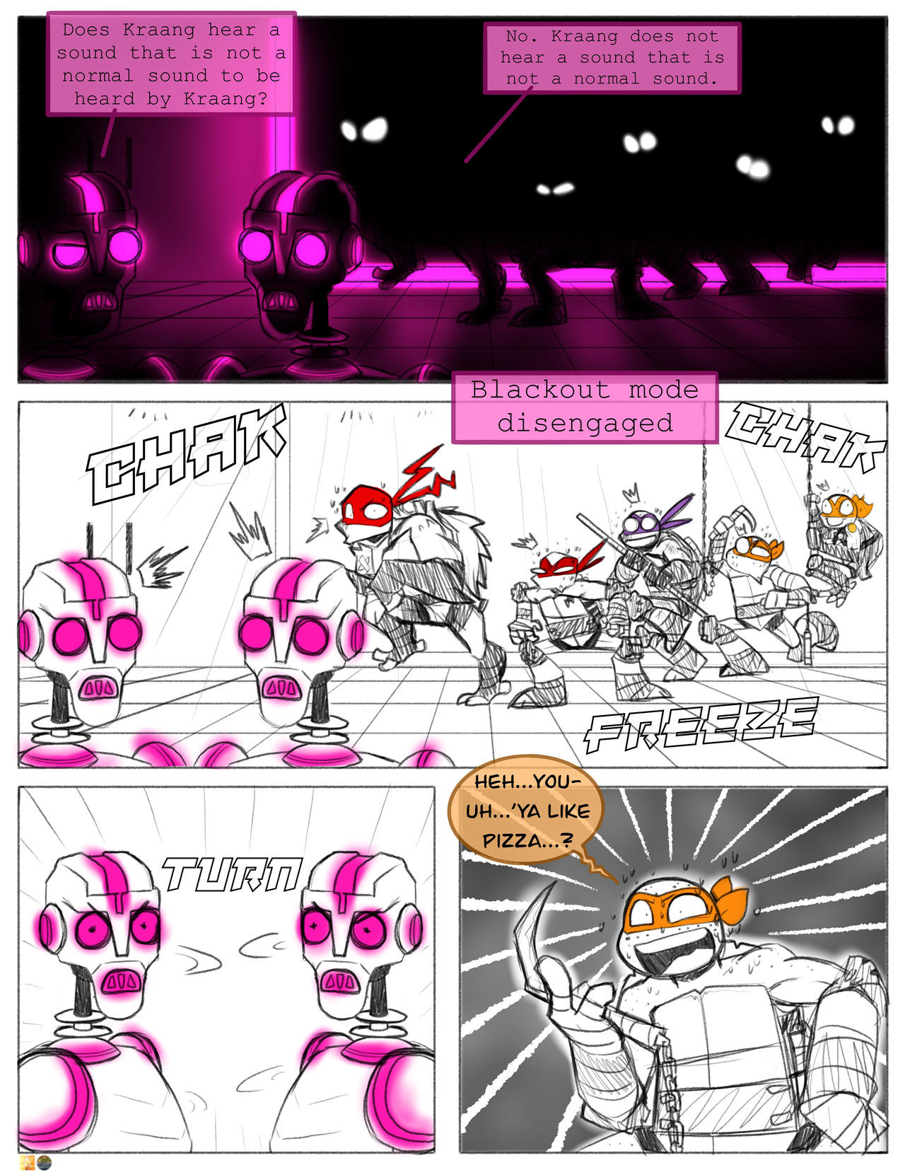 Rotp: tmnt, Page 185 by IndieYuugure on DeviantArt