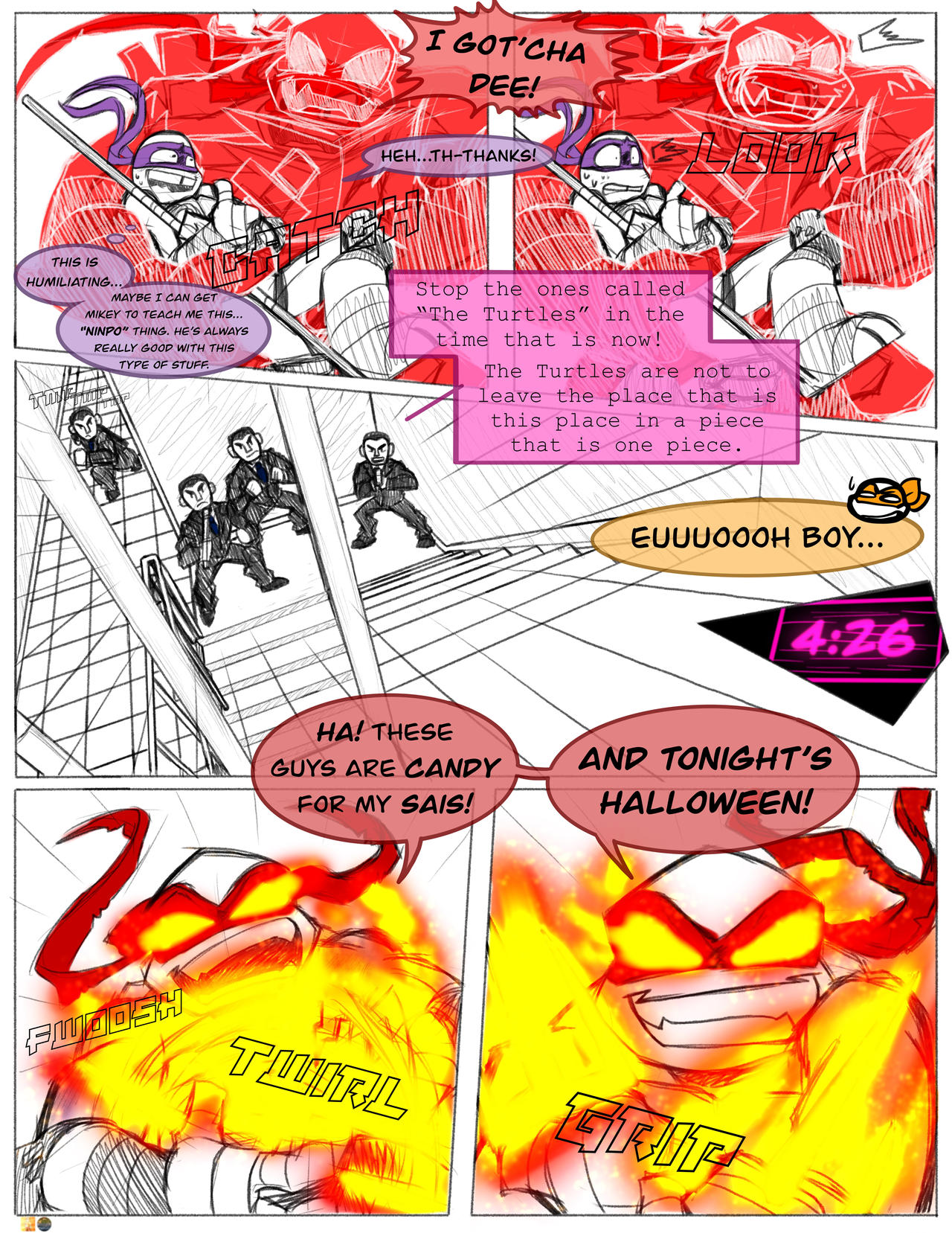 Rotp: tmnt, Page 189 by IndieYuugure on DeviantArt