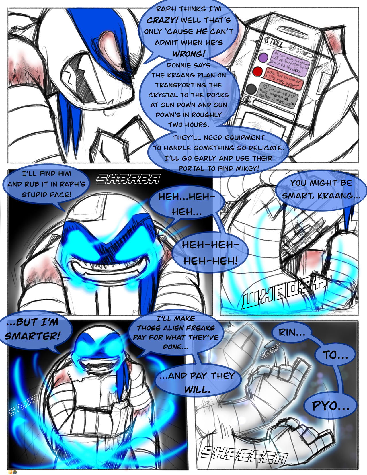 Rotp: tmnt, Page 214 by IndieYuugure on DeviantArt