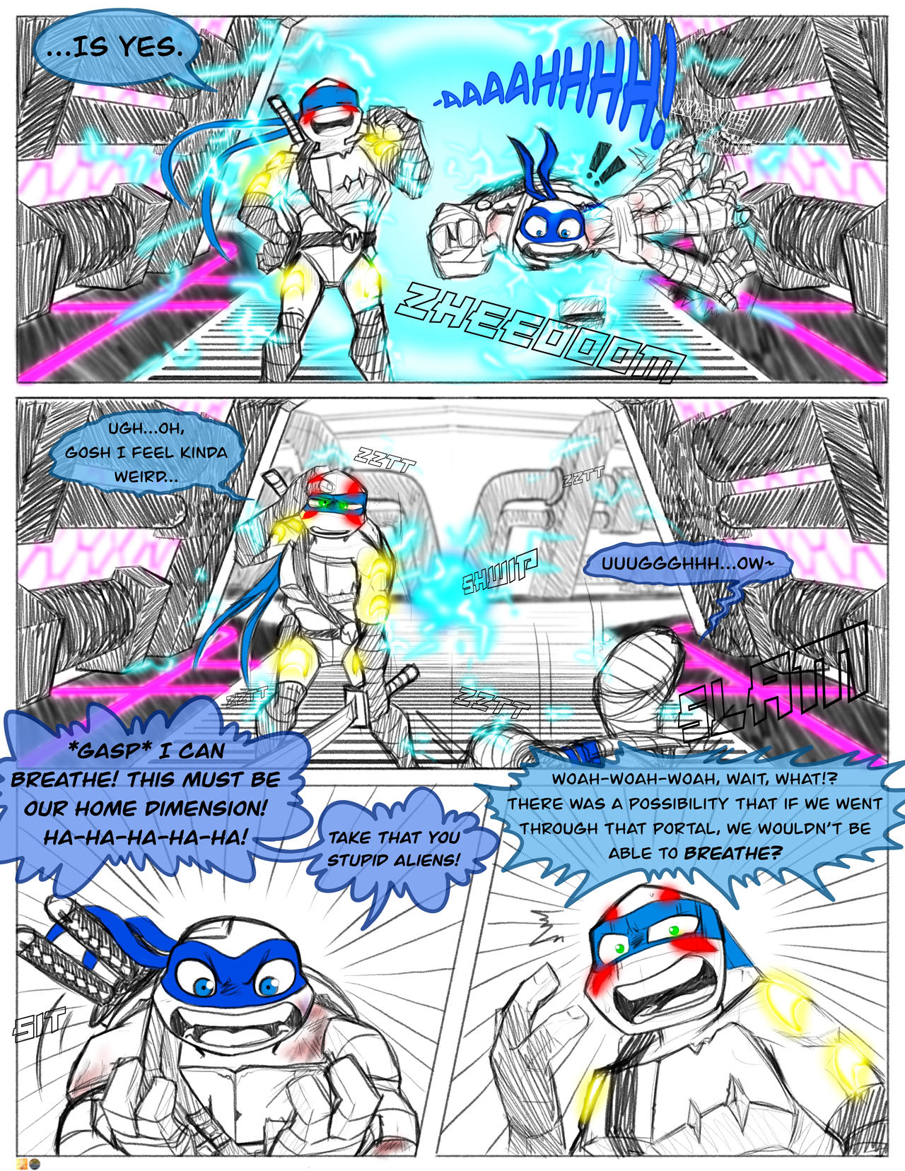 Rotp: tmnt, Page 220 by IndieYuugure on DeviantArt