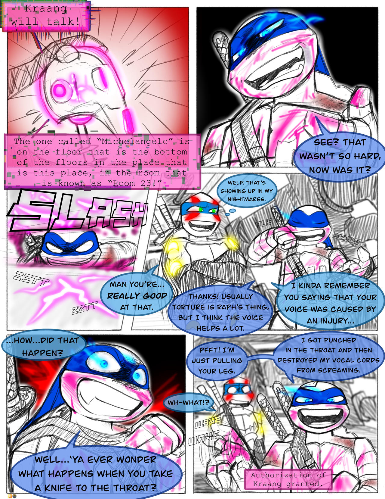 Rotp: tmnt, Page 225 by IndieYuugure on DeviantArt