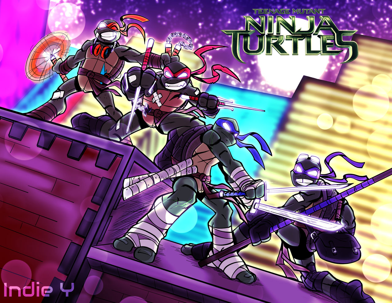 Indie Teenage Mutant Ninja Turtles by IndieYuugure on DeviantArt
