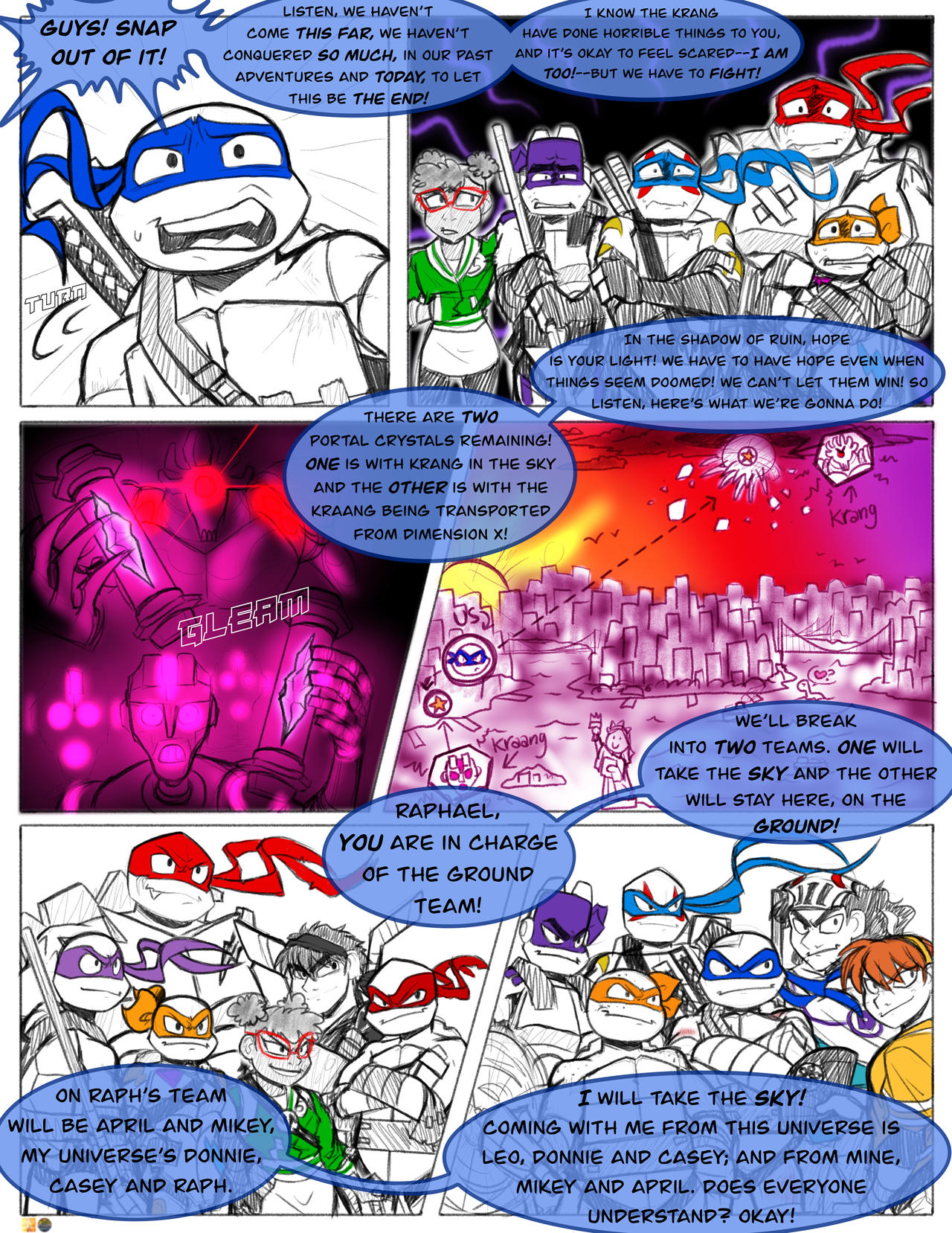 Rotp: tmnt, Page 243 by IndieYuugure on DeviantArt